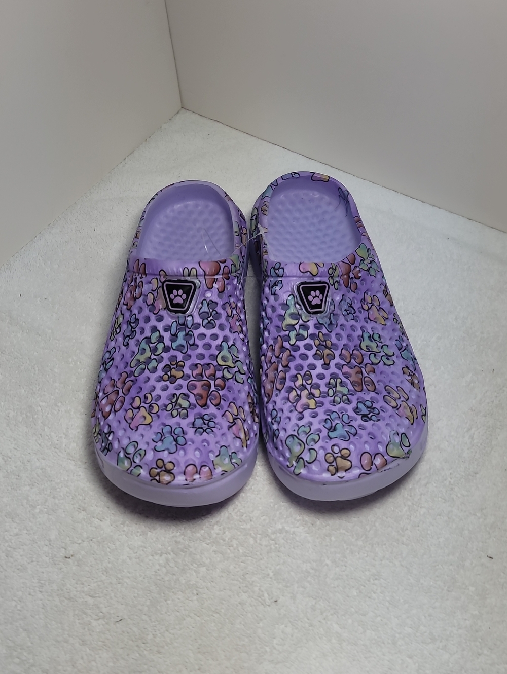 Womens Purple Paw Clogs - Size 11 NWOT  261